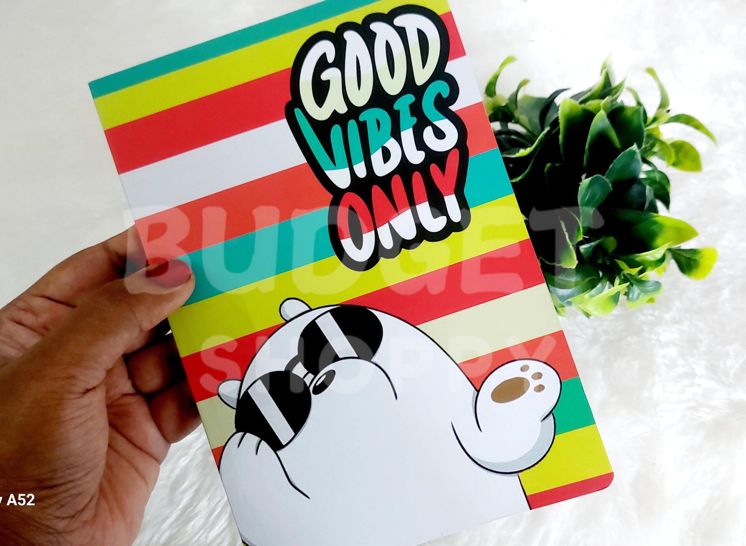 Classical Trendy A5 Diary (Good vibes only) - Image 5