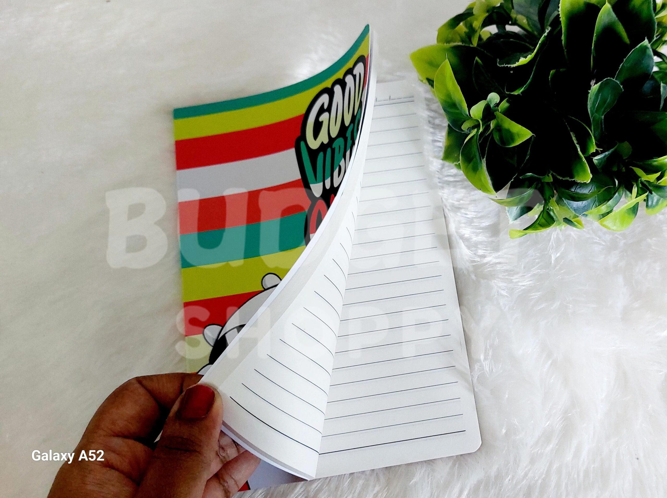 Classical Trendy A5 Diary (Good vibes only) - Image 4