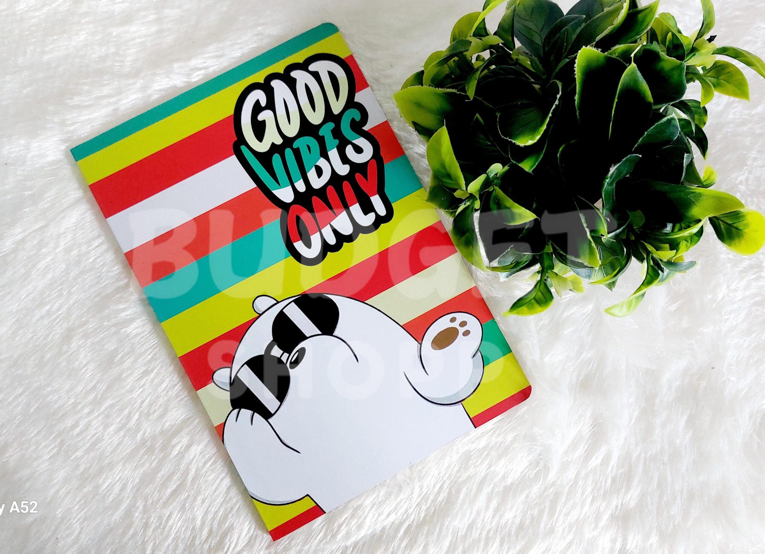 Classical Trendy A5 Diary (Good vibes only) - Image 2
