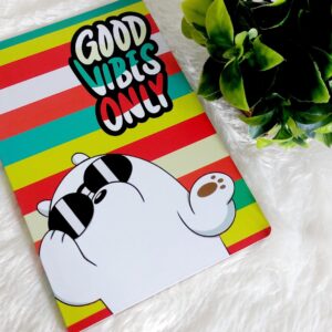 Classical Trendy A5 Diary (Good vibes only)