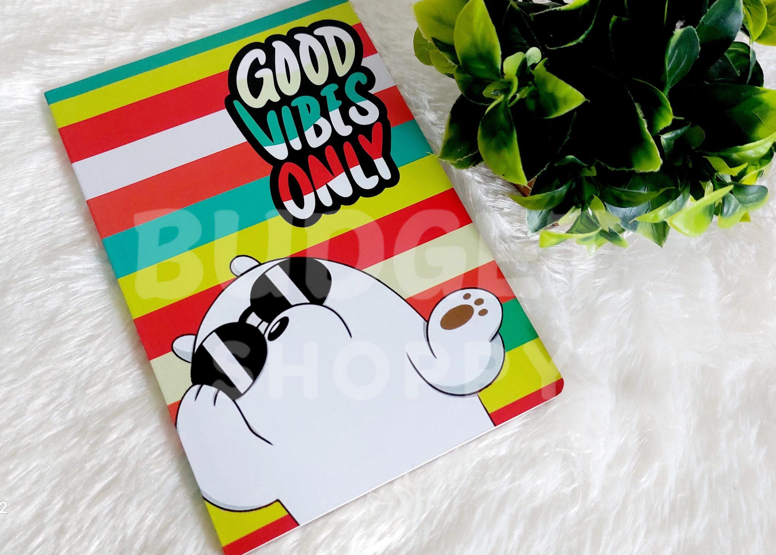 Classical Trendy A5 Diary (Good vibes only)