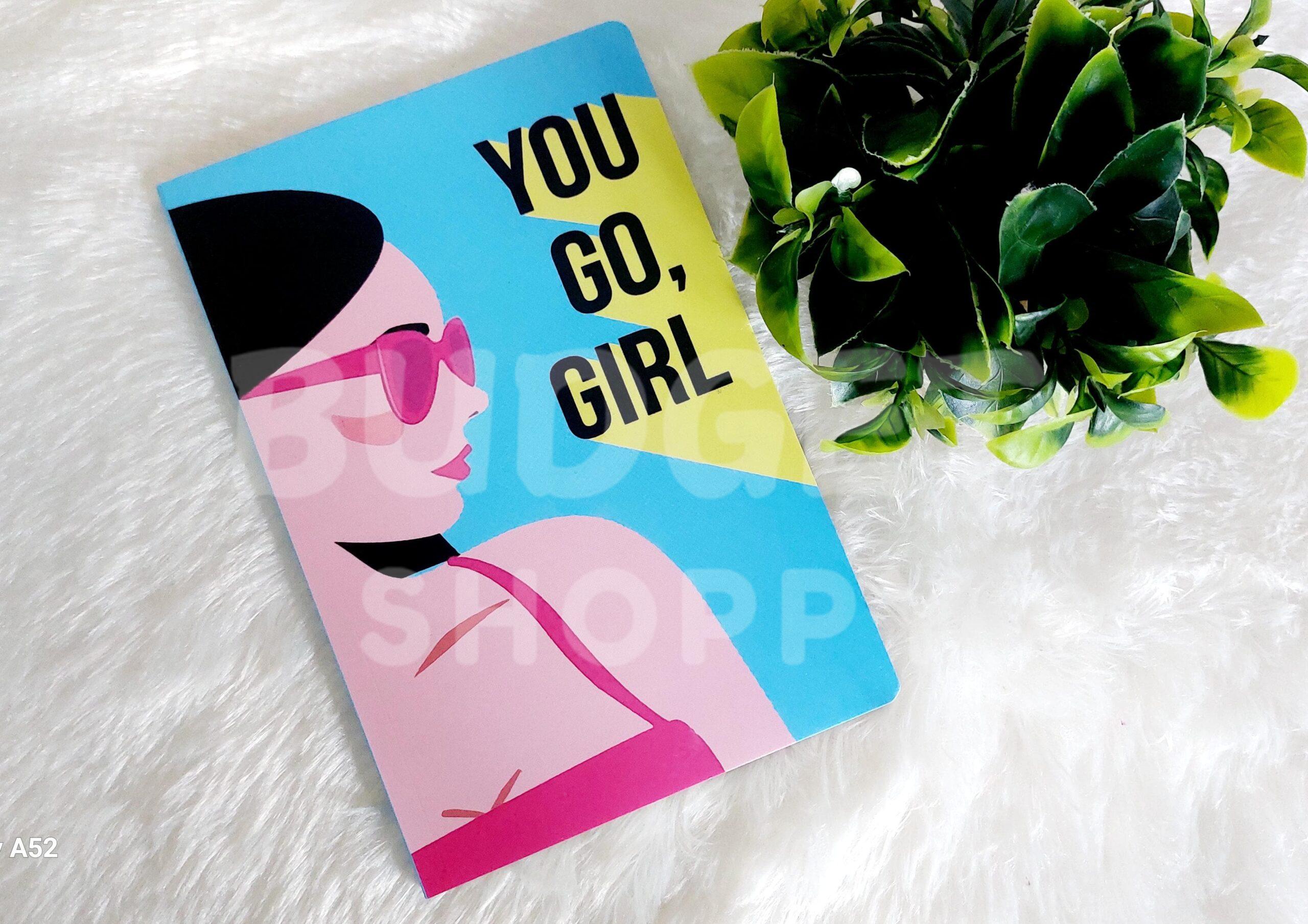 Classical Trendy A5 Diary (You Go Girl)