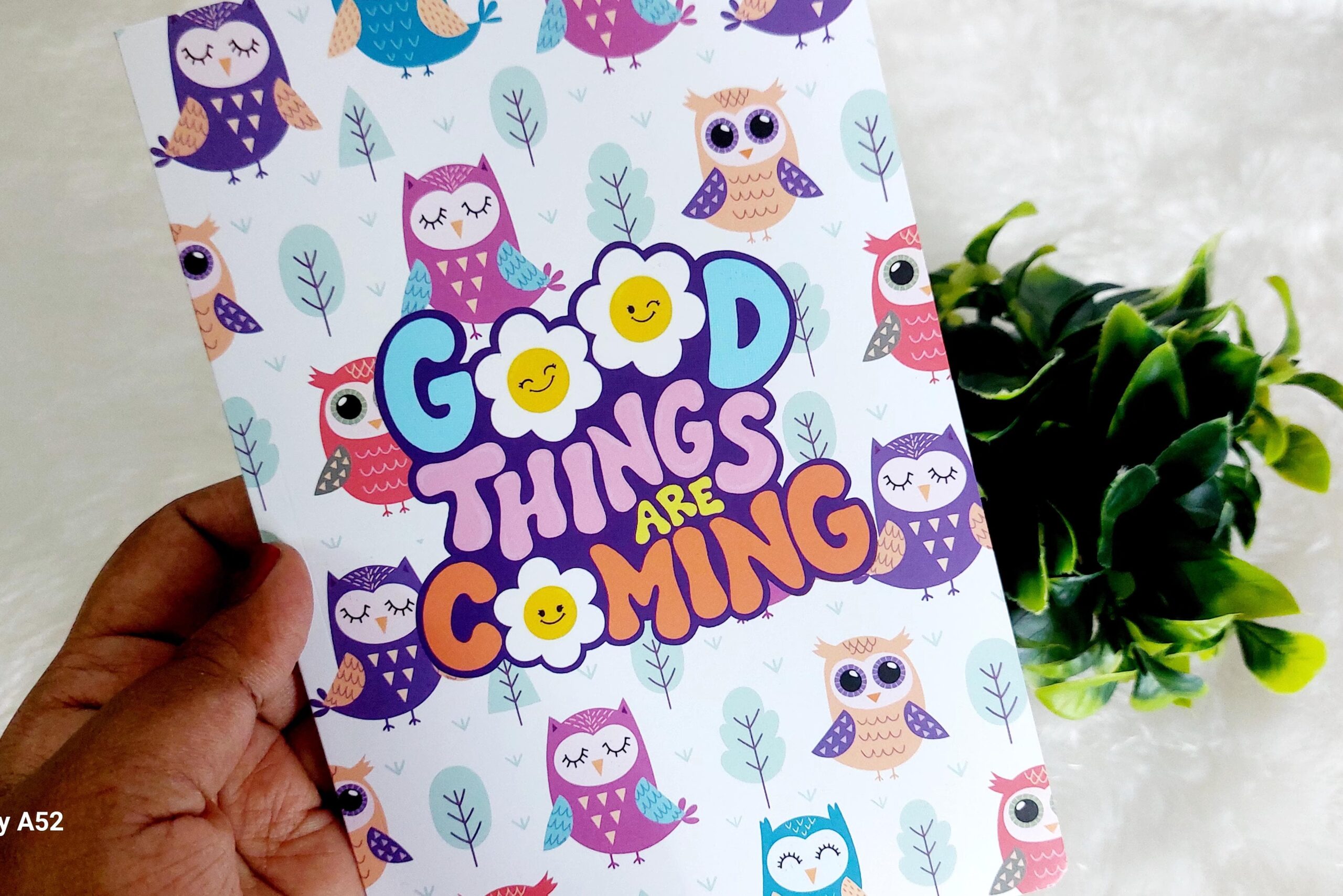 Classical Trendy A5 Diary (Good Things are Coming)