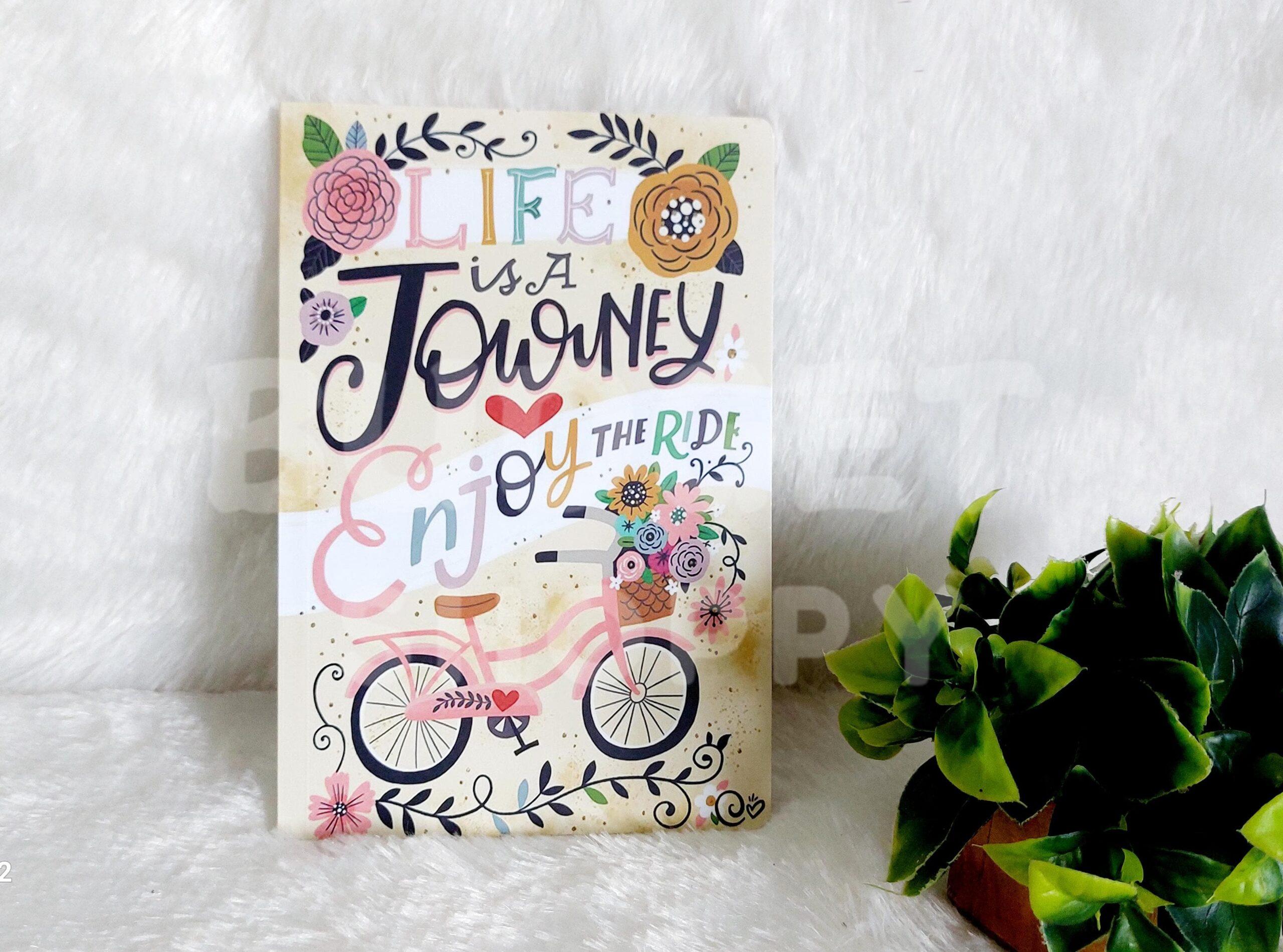 Classical Trendy A5 Diary (Life is a Journey) - Image 4