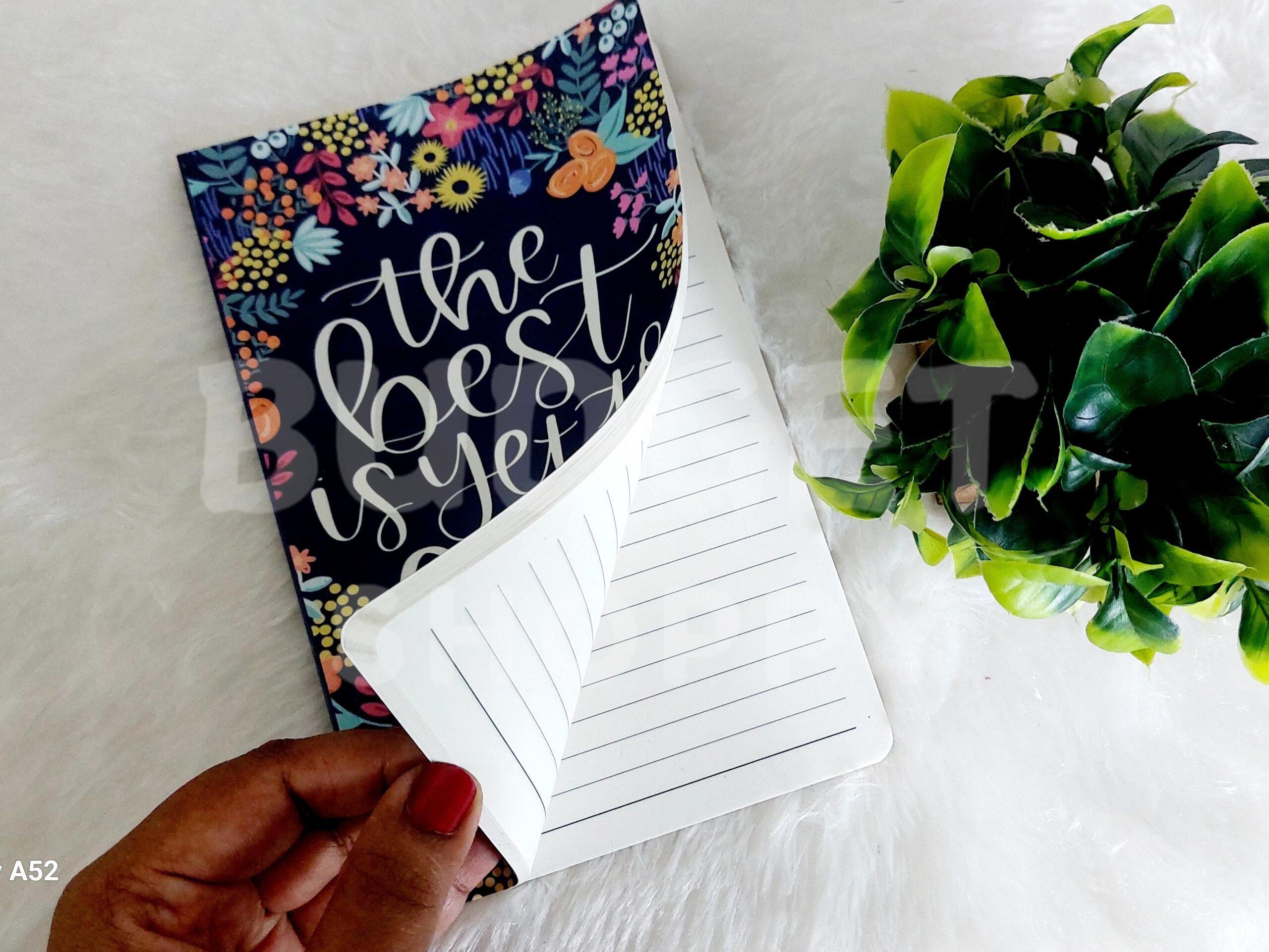 Classical Trendy A5 Diary (The Best is yet to come) - Image 5