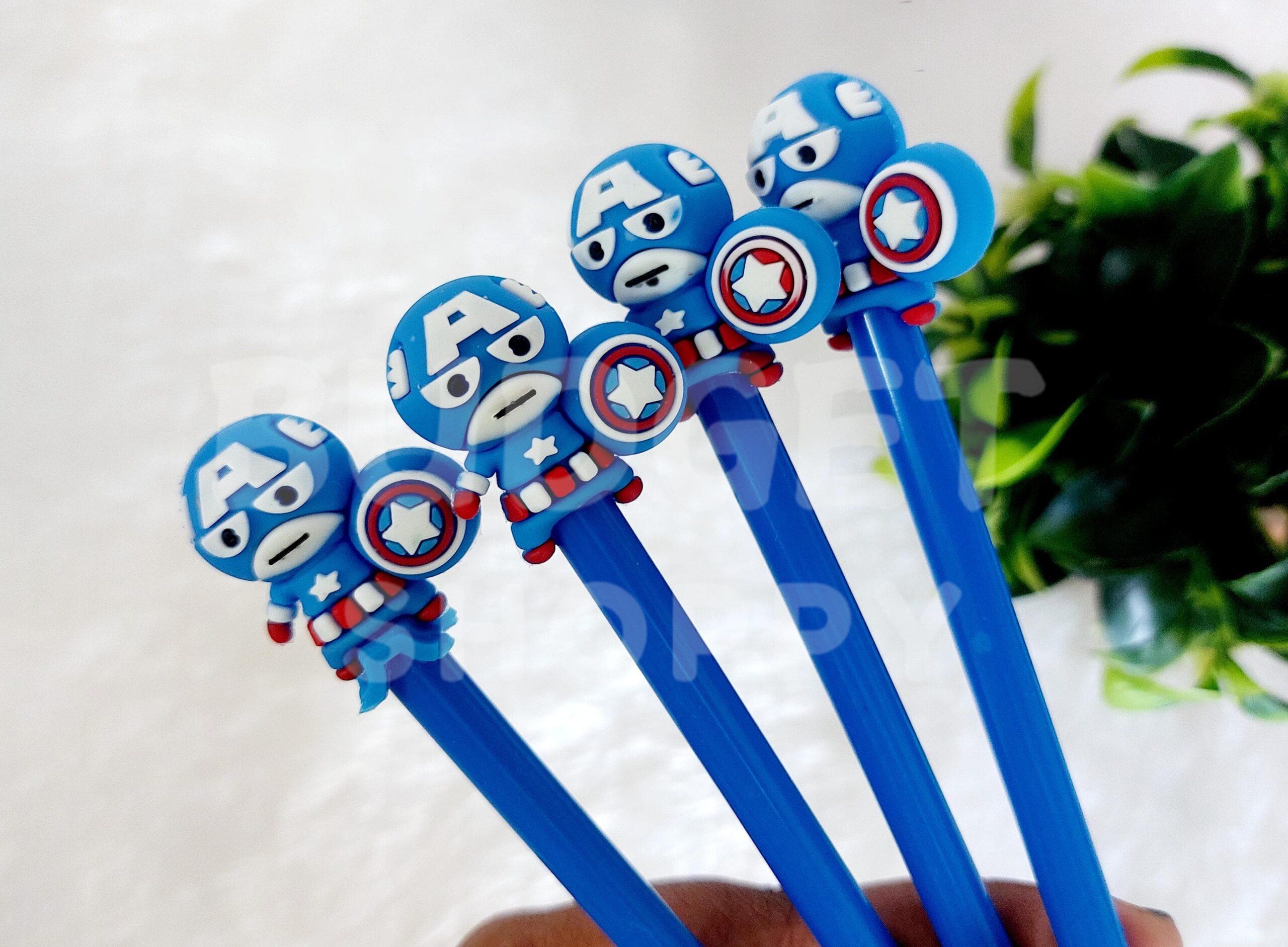 Captain America Theme - Fancy Gel Pen - Image 4