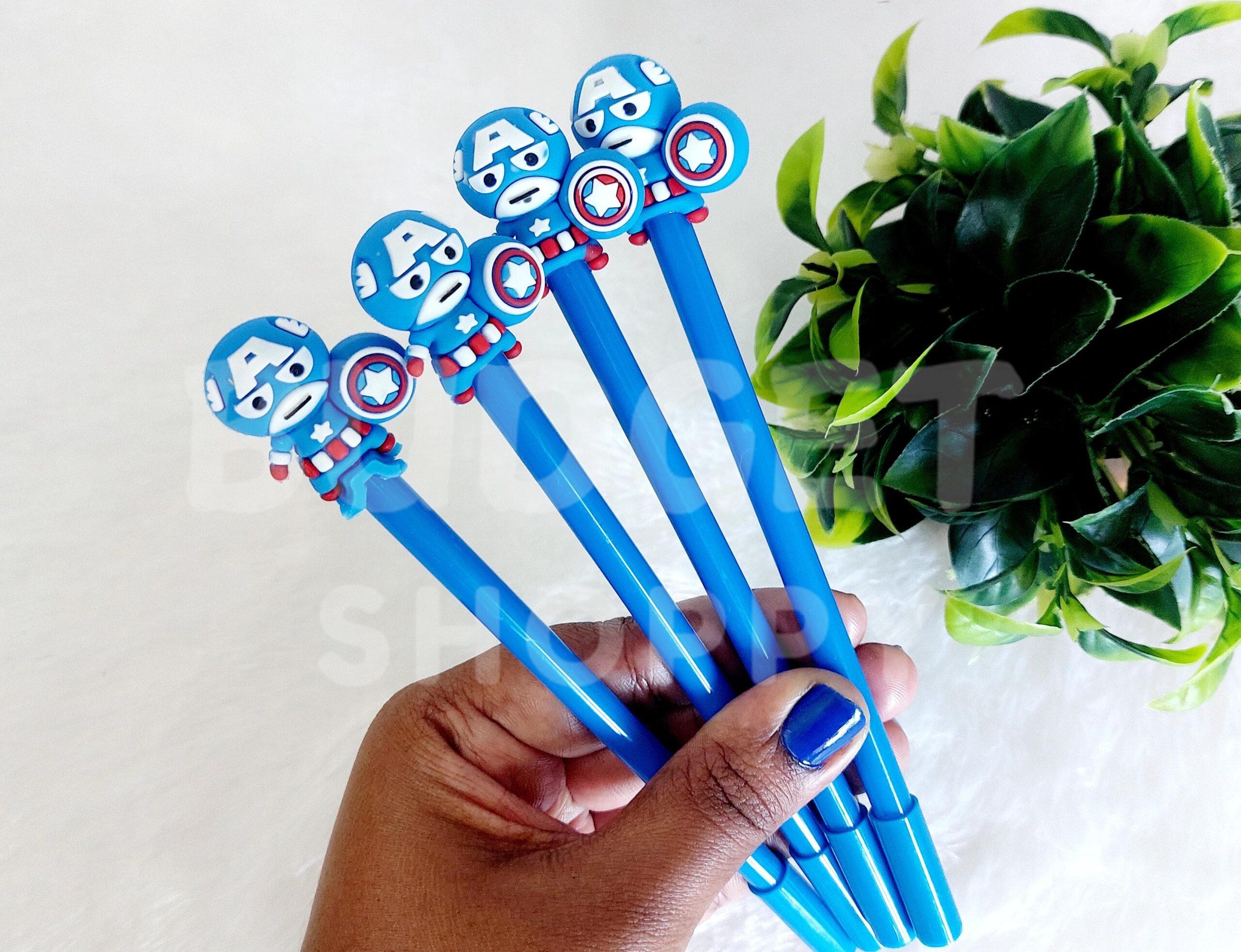 Captain America Theme - Fancy Gel Pen