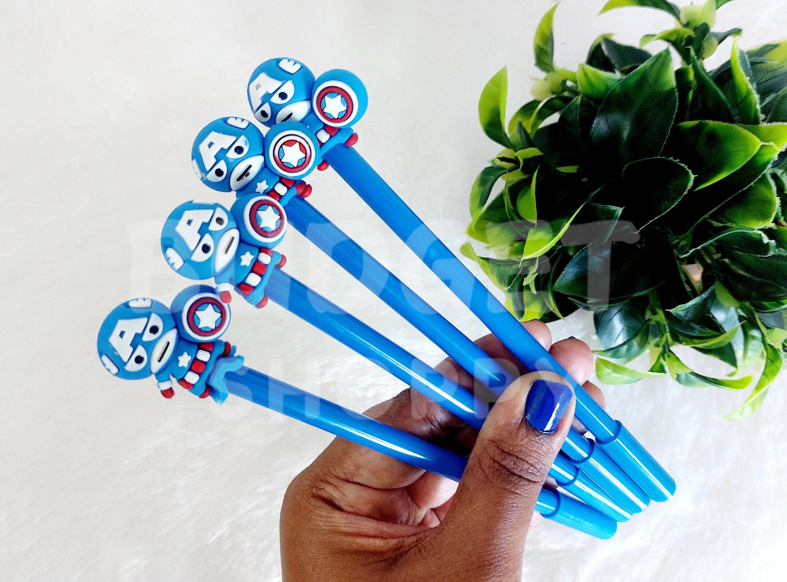 Captain America Theme - Fancy Gel Pen - Image 3