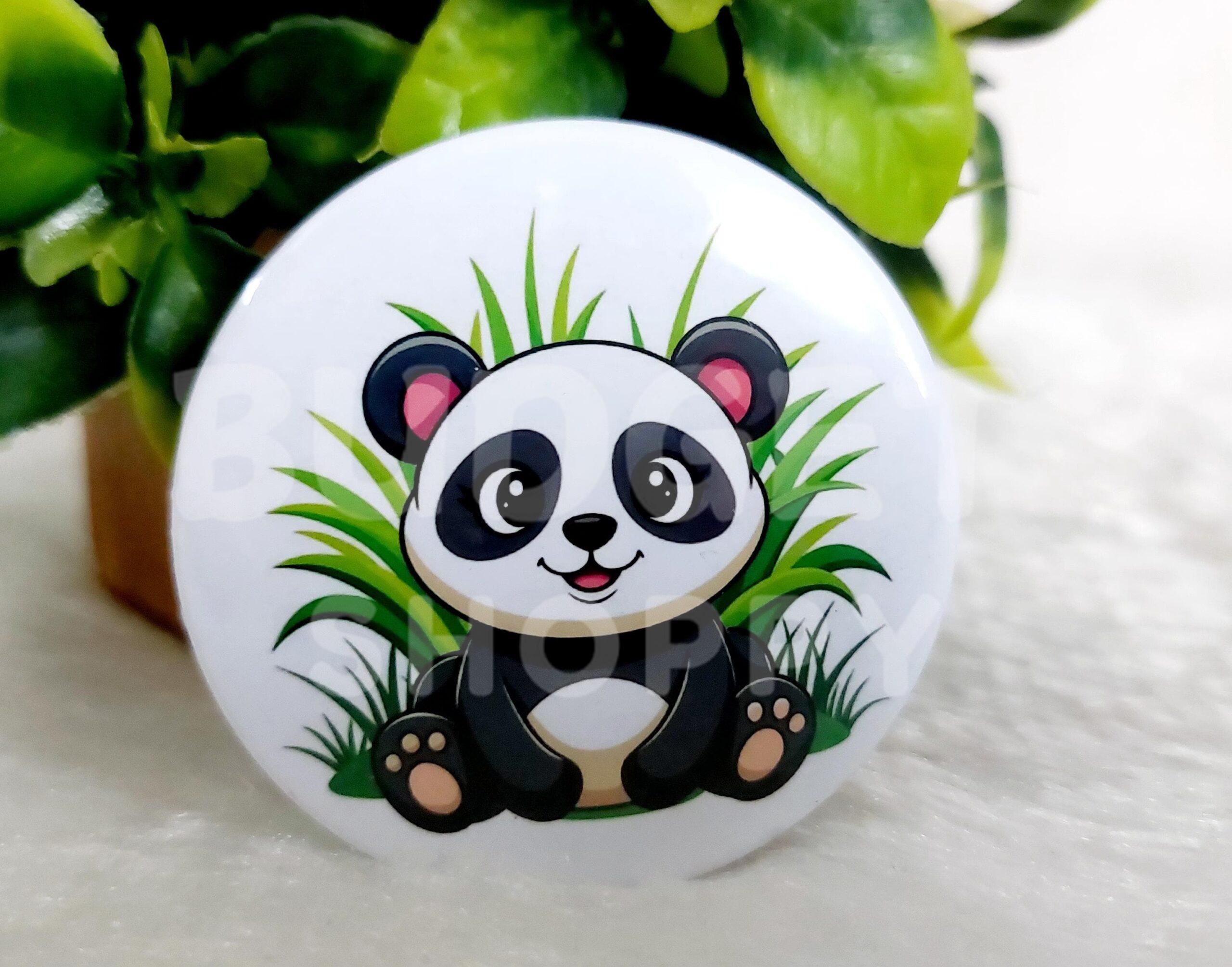 Panda Fridge Magnet (Model 2) - Image 3