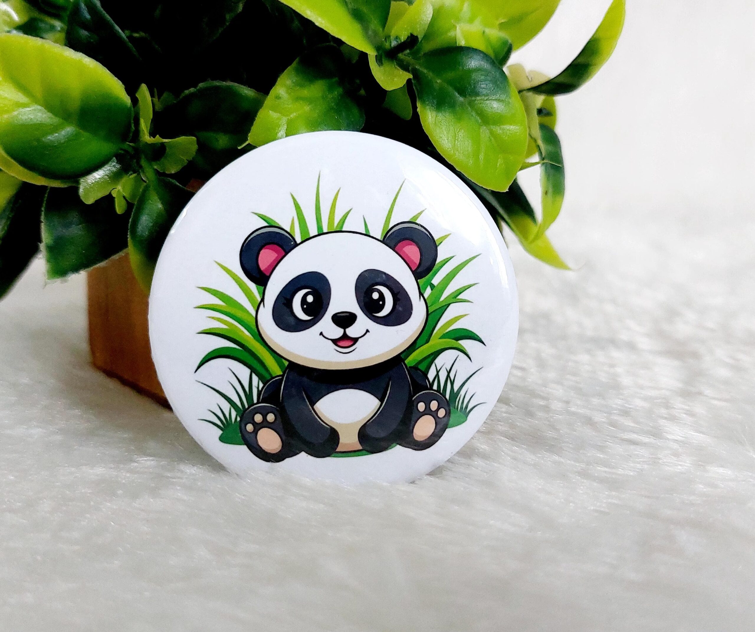 Panda Fridge Magnet (Model 2) - Image 2