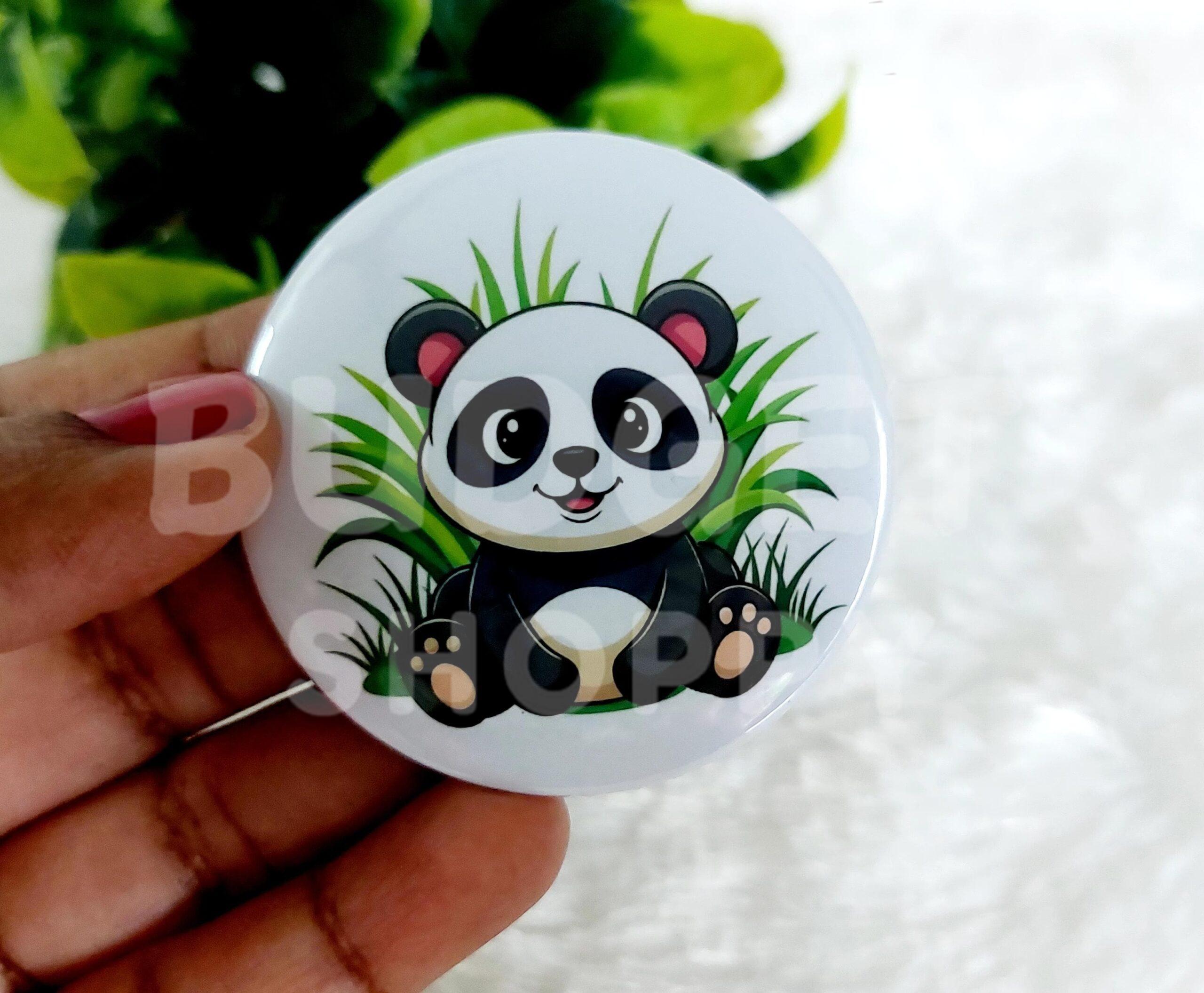 Panda Fridge Magnet (Model 2)