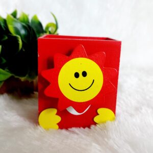 Wooden Pen Stand for Kids