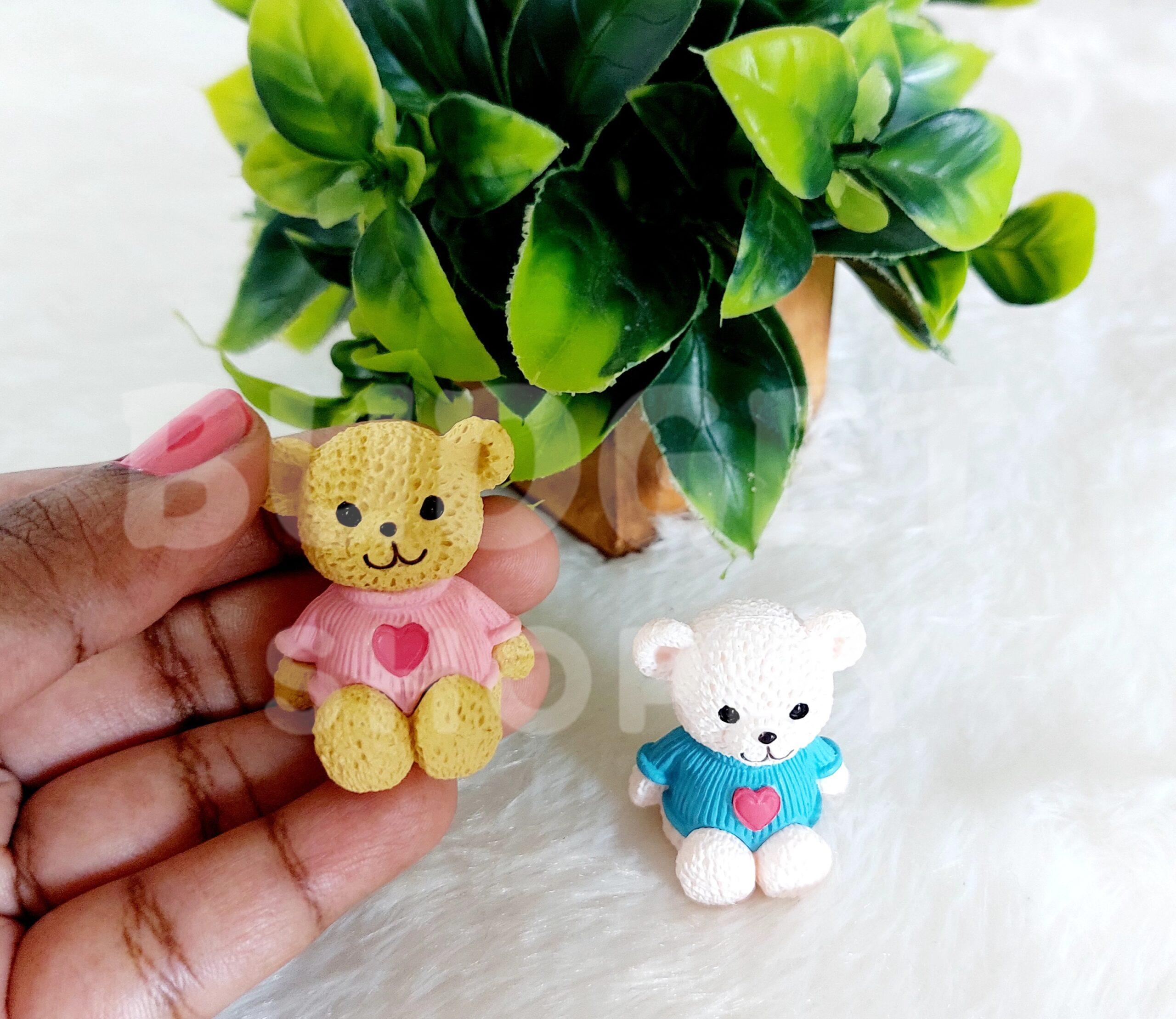Mini Teddy Bear Doll - 1 Pair - Image 6