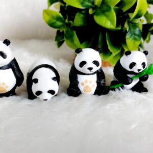 Kung Fu Panda Miniature – 4 Pcs Set