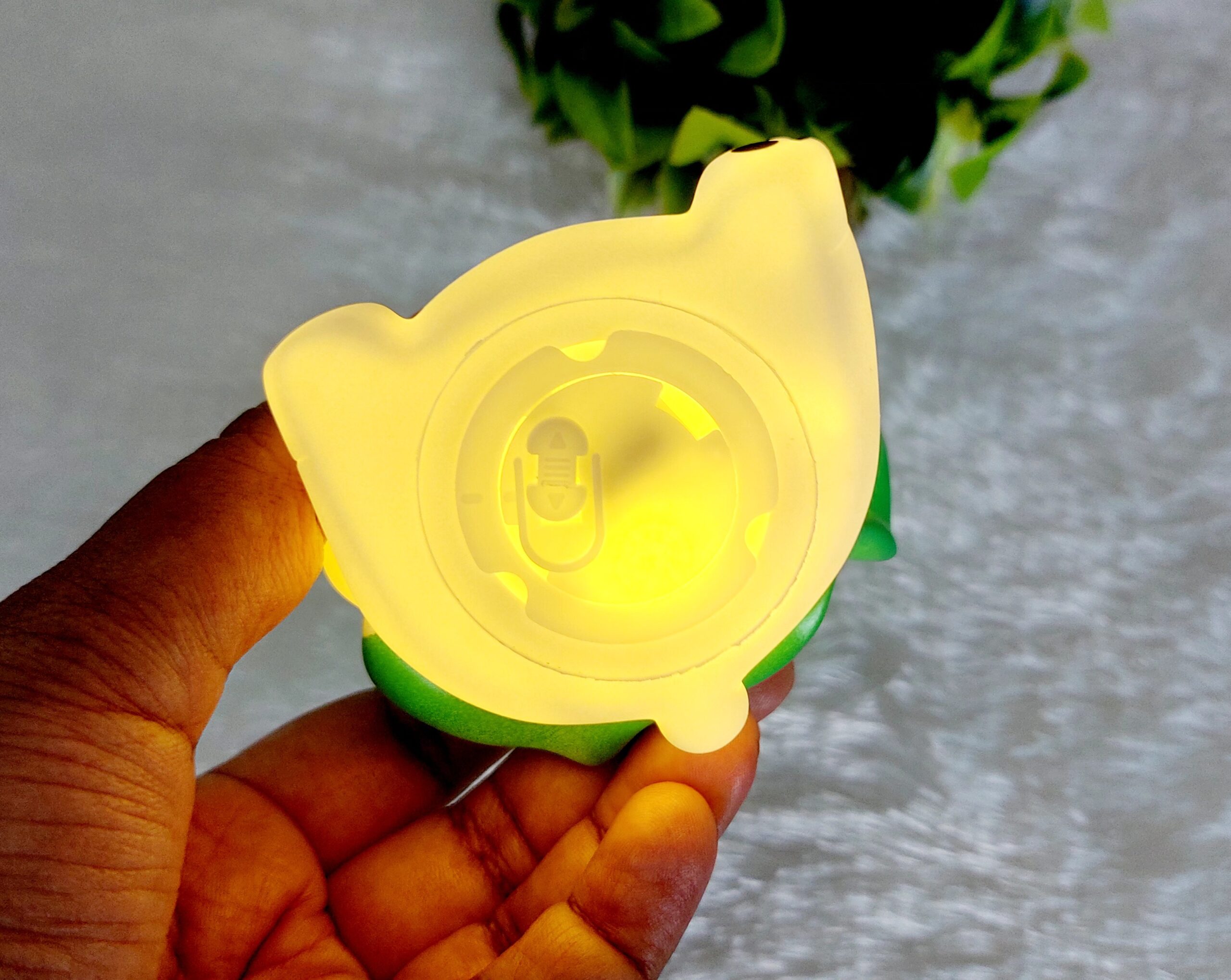 Bamboo Hat Mini Panda Lamp - Image 6