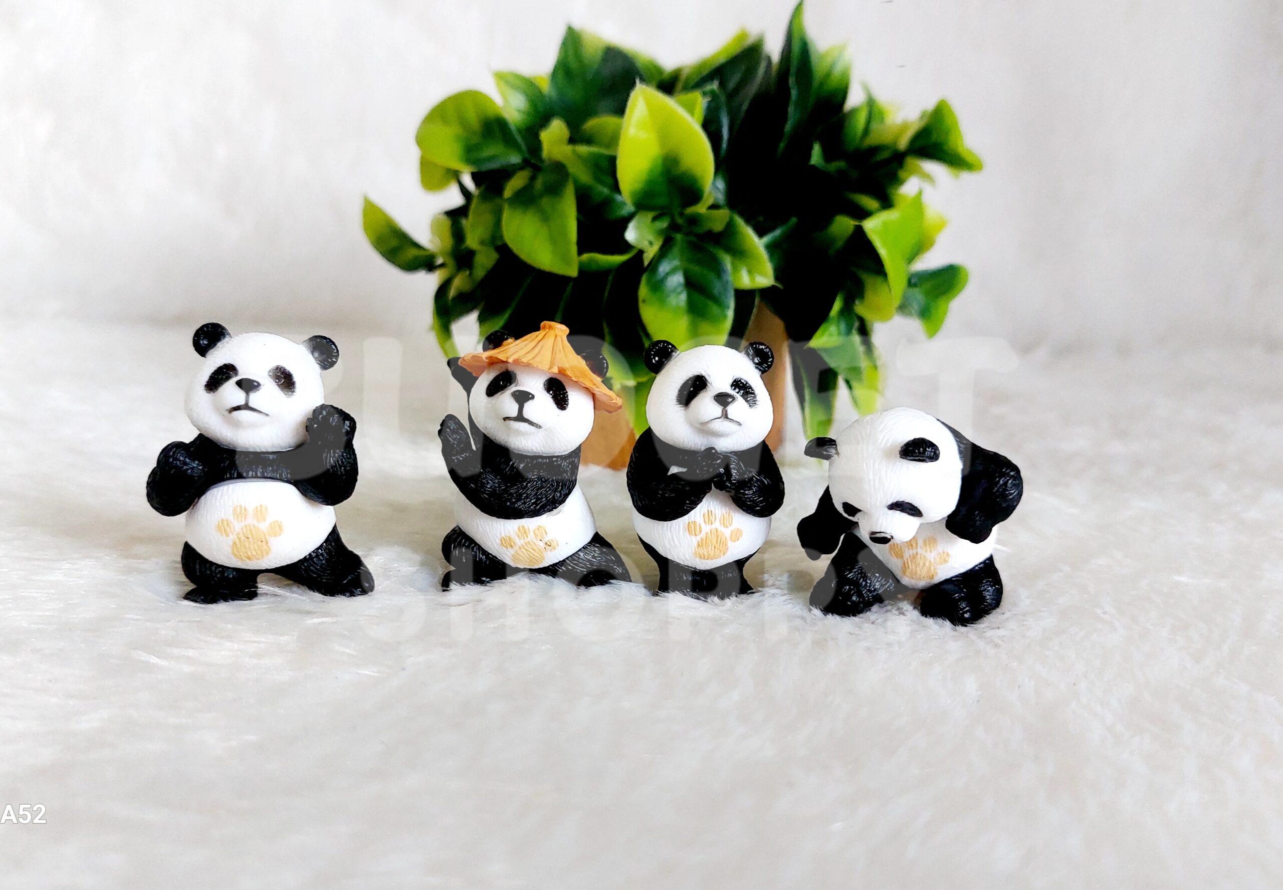 Kung Fu Panda Action Figure (4 Pcs Set) - Image 3