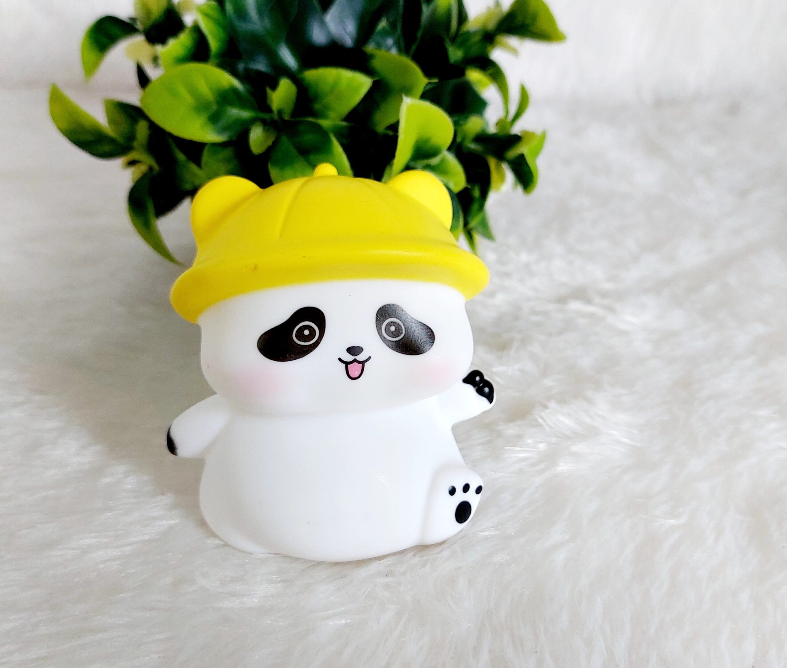 Yellow Hat Panda Light