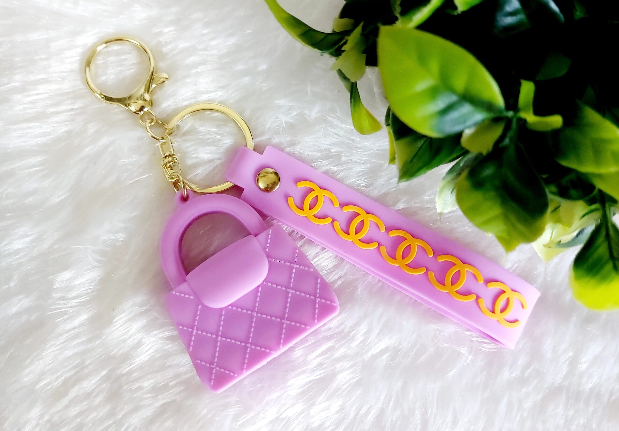 Purple Handbag Keychain - Image 6