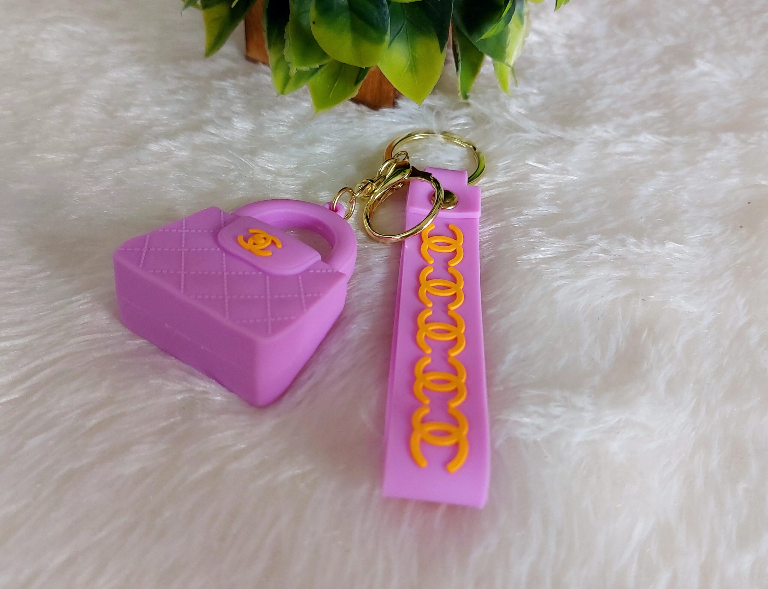 Purple Handbag Keychain - Image 8