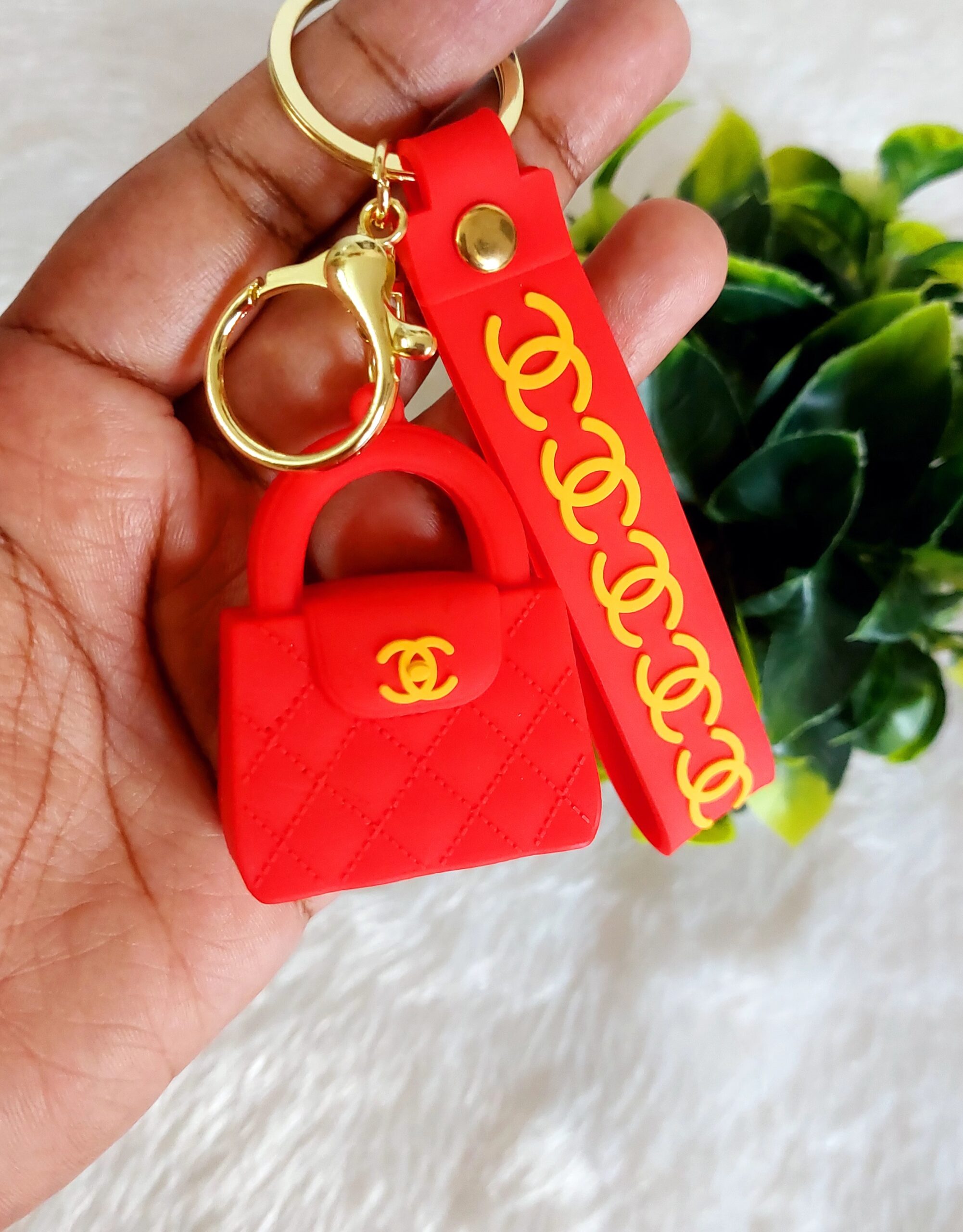 Red Handbag Keychain - Image 2
