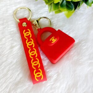 Red Handbag Keychain