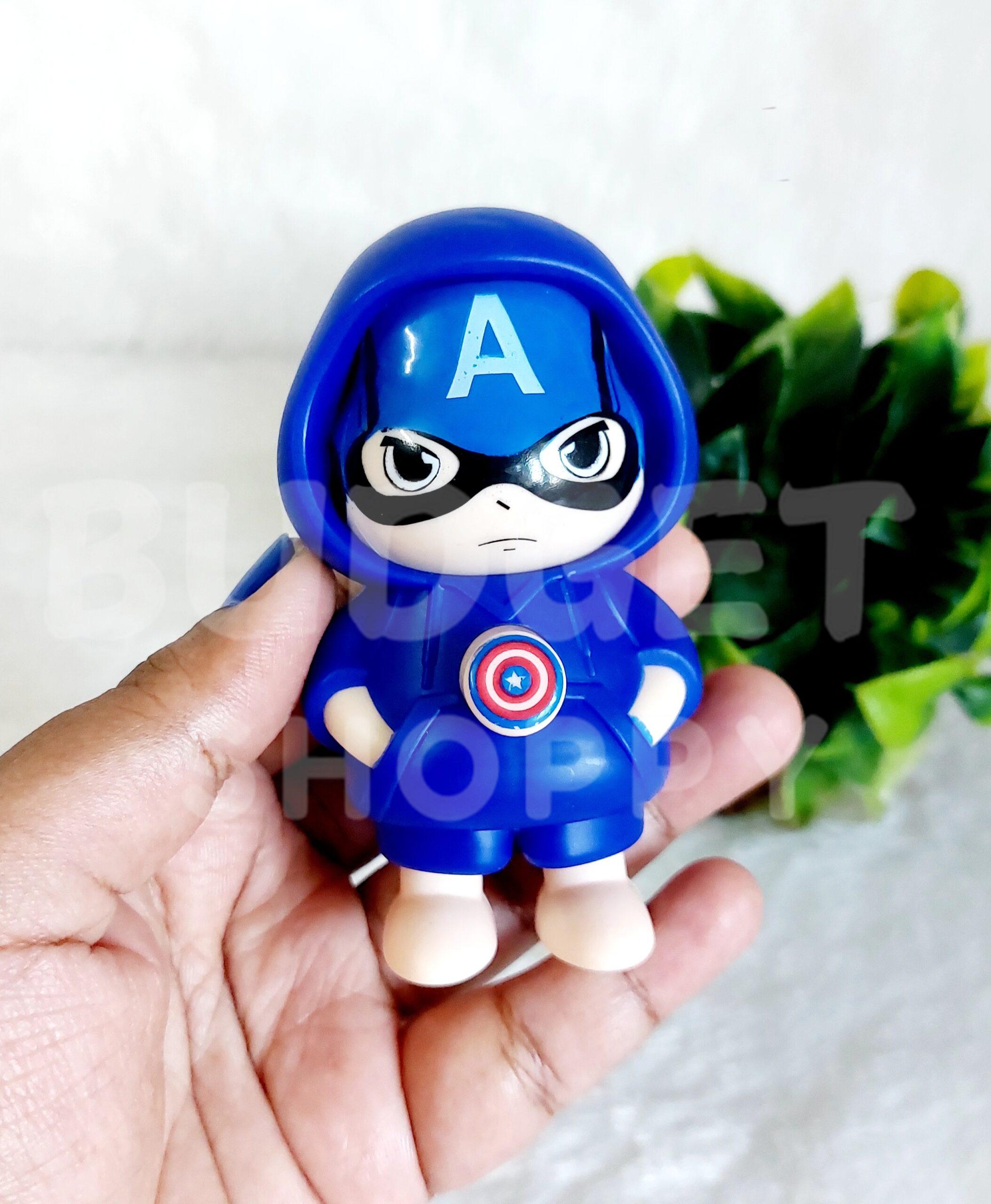 Face Changing Keychain - Captain America