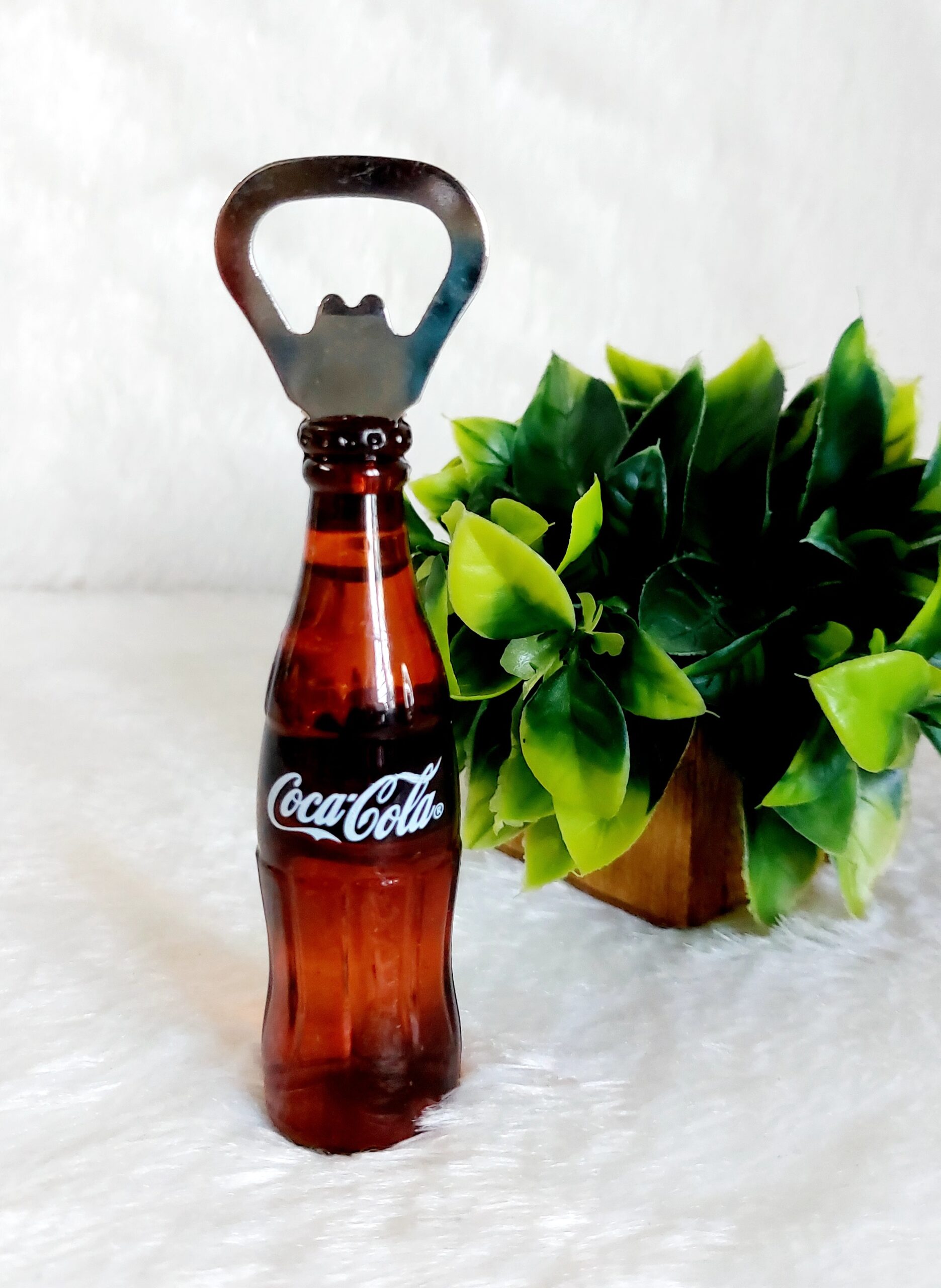 Bottle Opener Fridge Magnet - Coca Cola (Model 2)