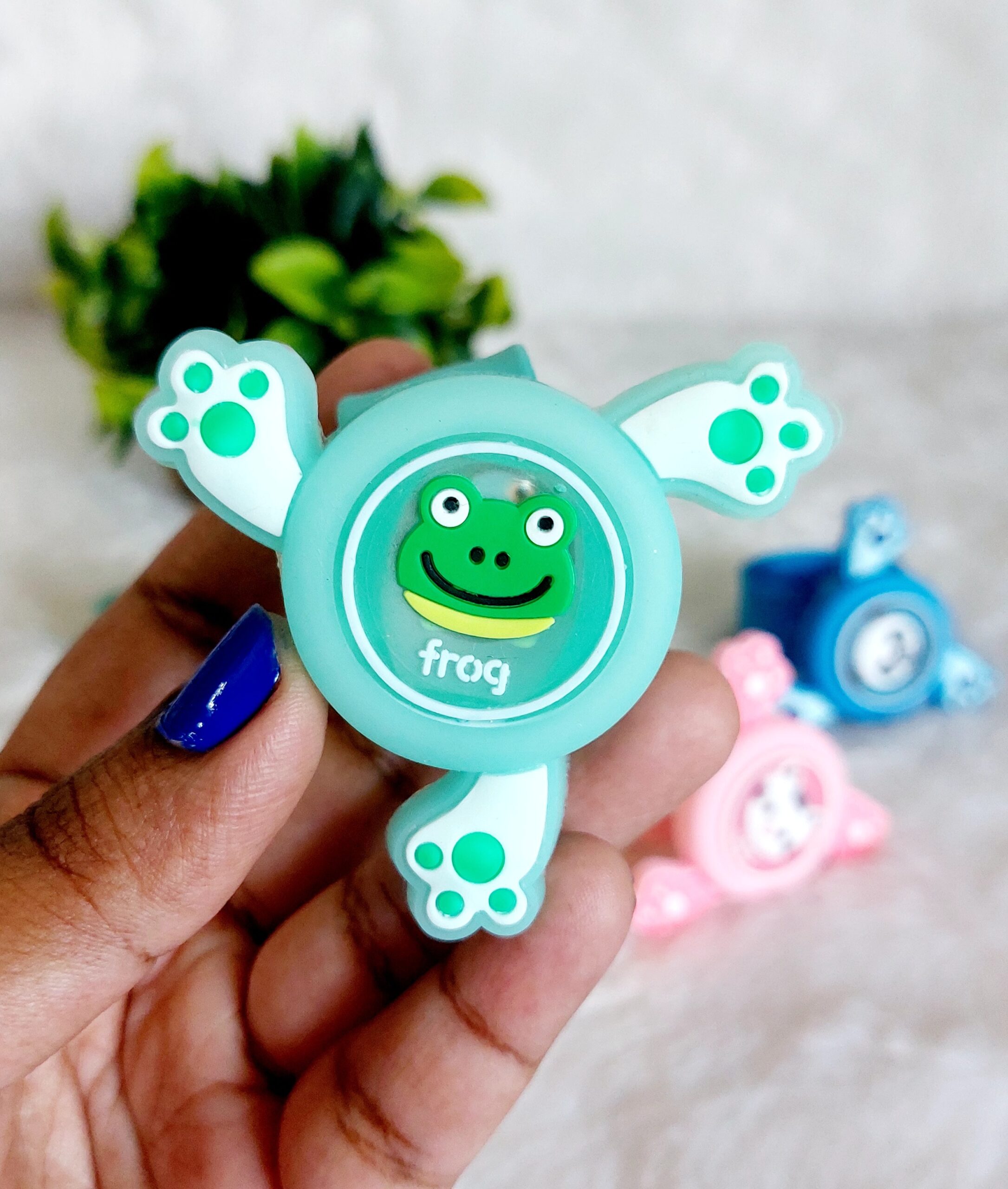 Spinner Wrist Band For Kids - Frog - Image 6