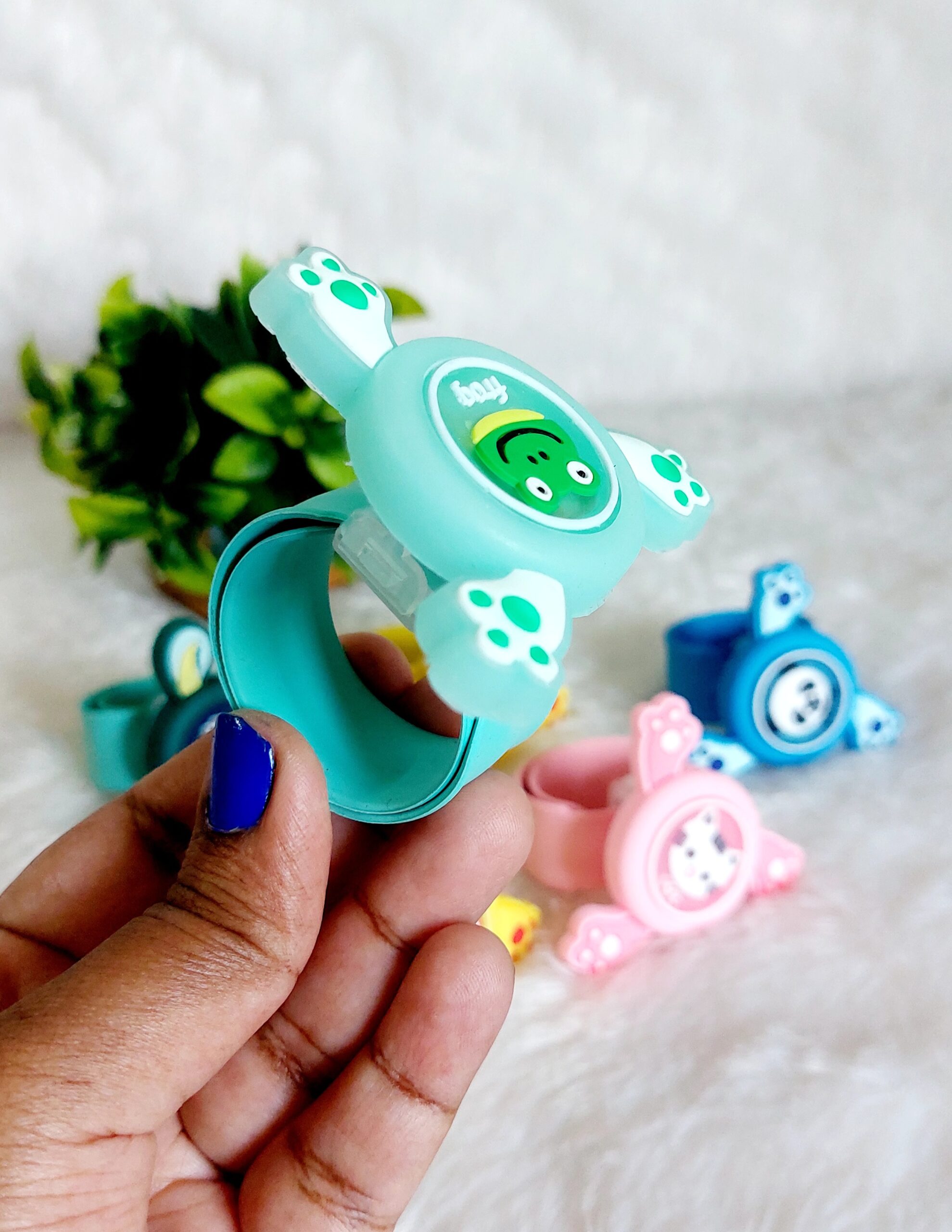 Spinner Wrist Band For Kids - Frog - Image 8