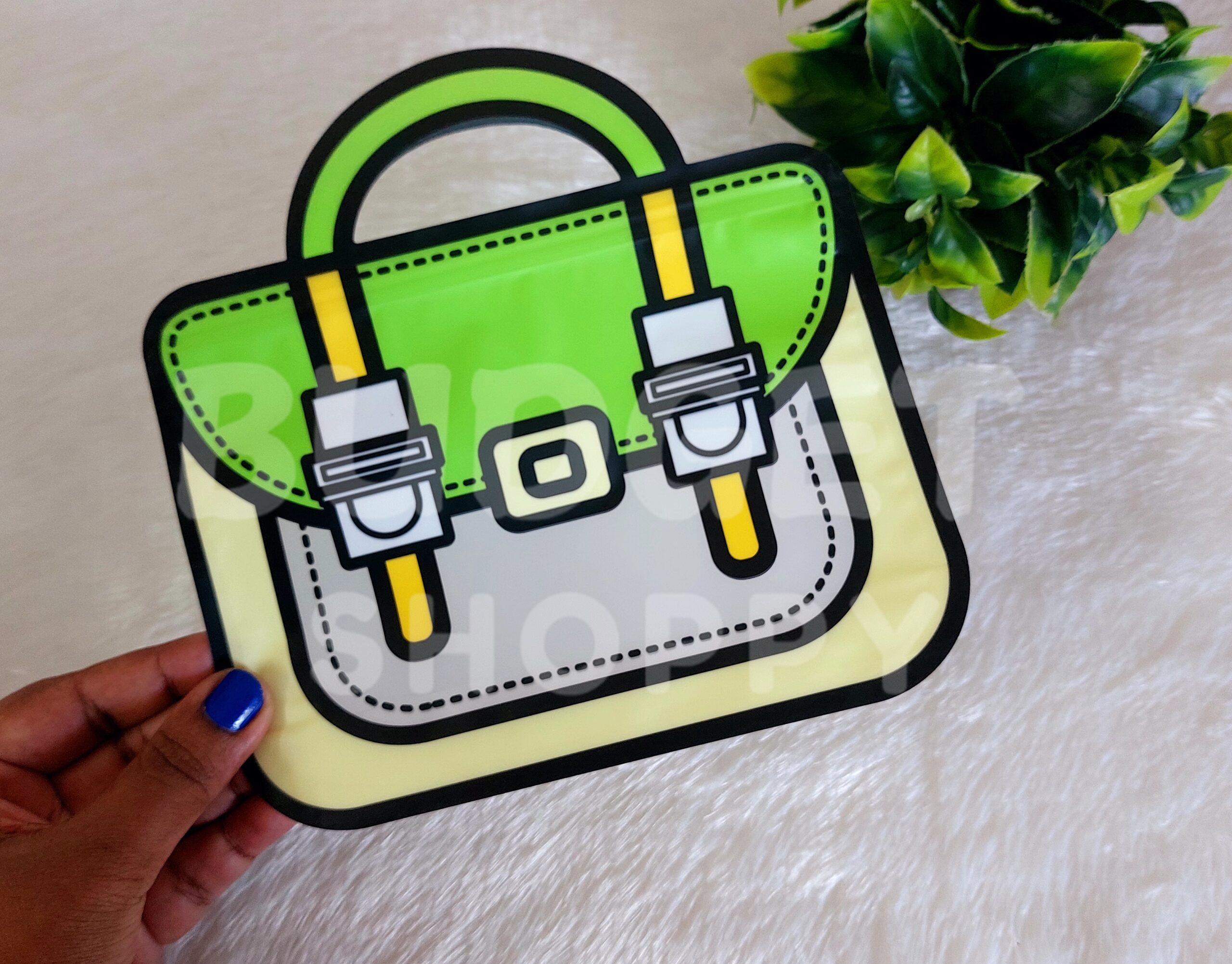 Mini Gift Bag | Green Colour - 1 Pc
