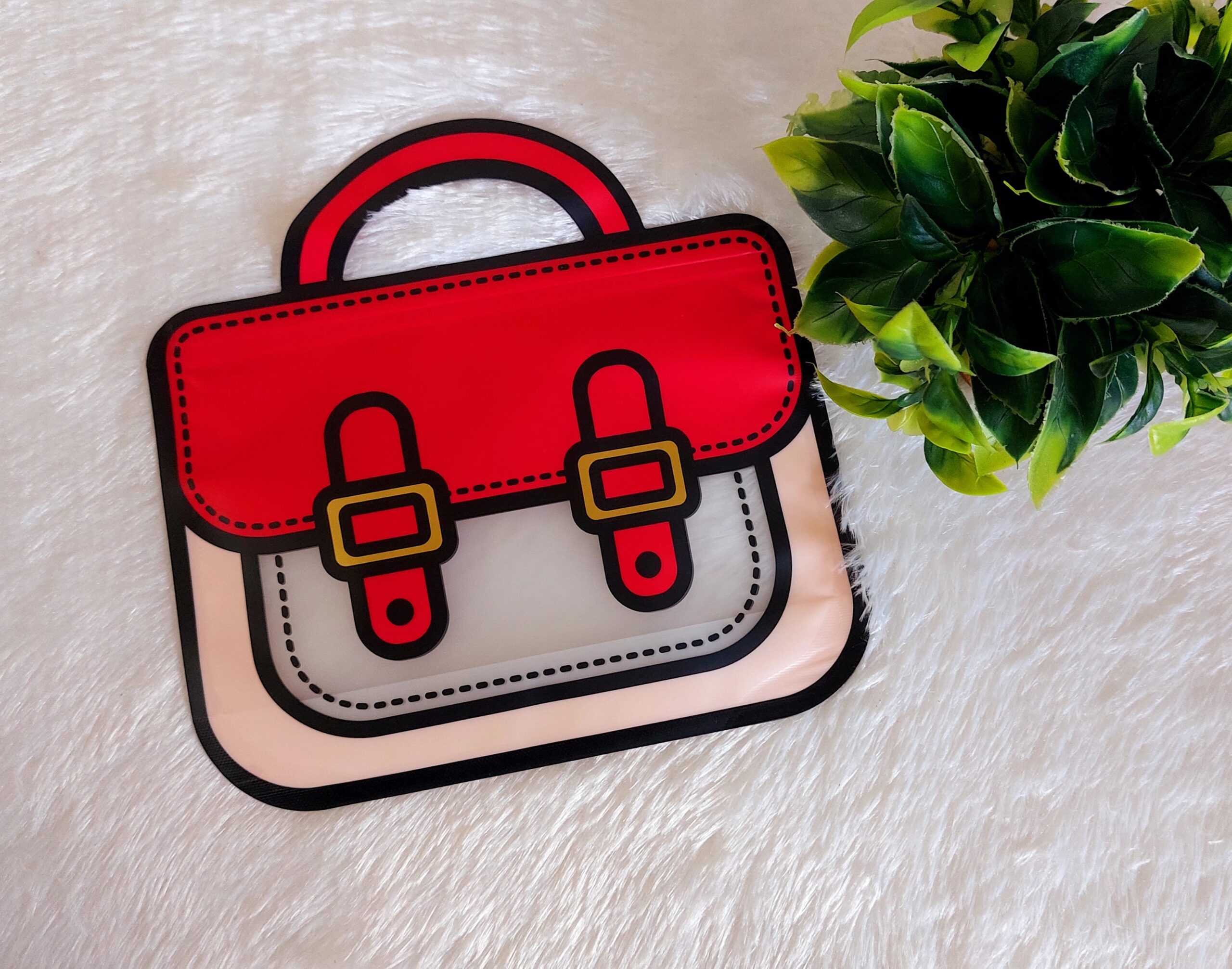 Mini Gift Bag | Red Colour - 1 Pc