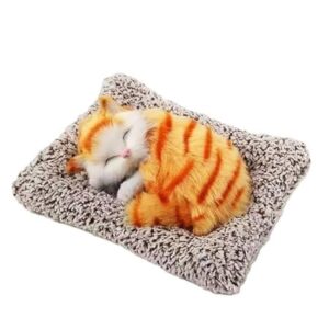 Sleeping Cat | Brown Stripes