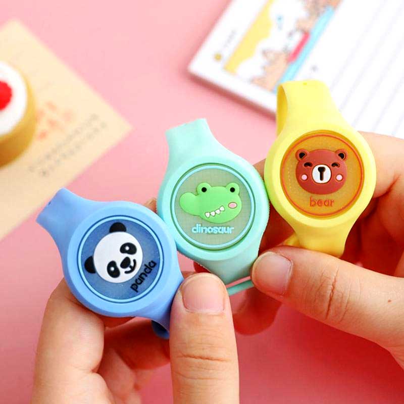 Kids Mosquito Repellent Watch | LED light | Random Design - 1 Pc