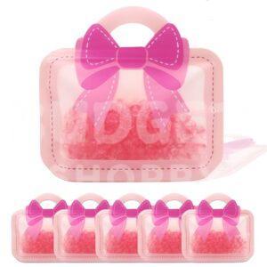 Bow Gift Bags | Pink Colour - 25 Pcs