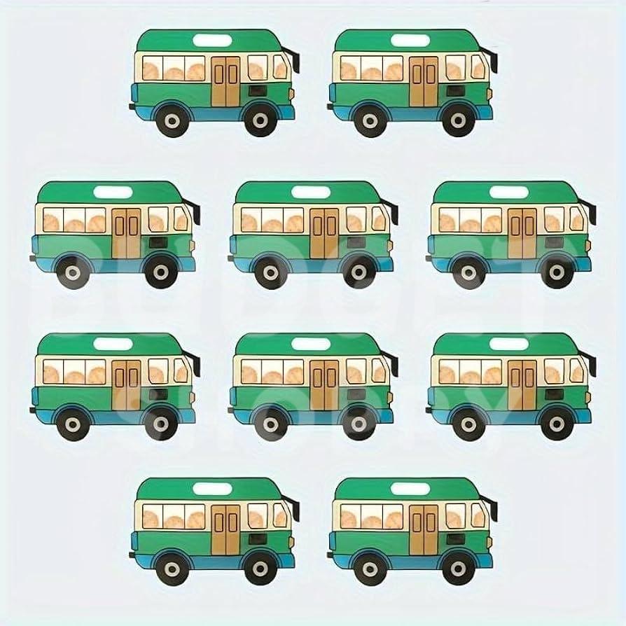 Bus Gift Bags - 25 Pcs