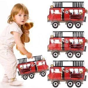 Firetruck Gift Bags - 25 Pcs