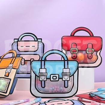 Gift Bags (Mixed Color) | Big Size - 5 Pcs - Image 3