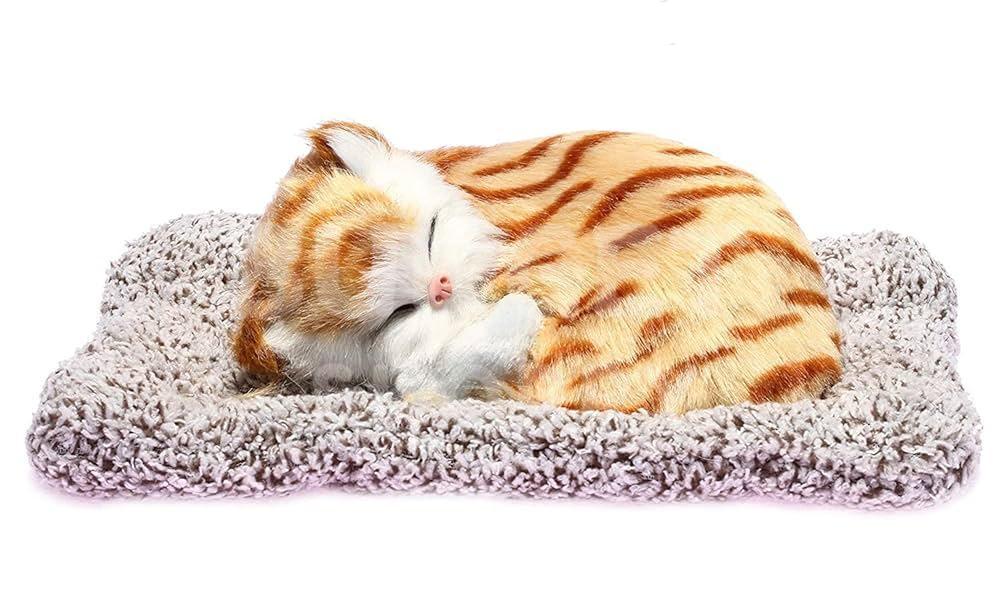 Sleeping Cat | Brown Stripes - Image 3