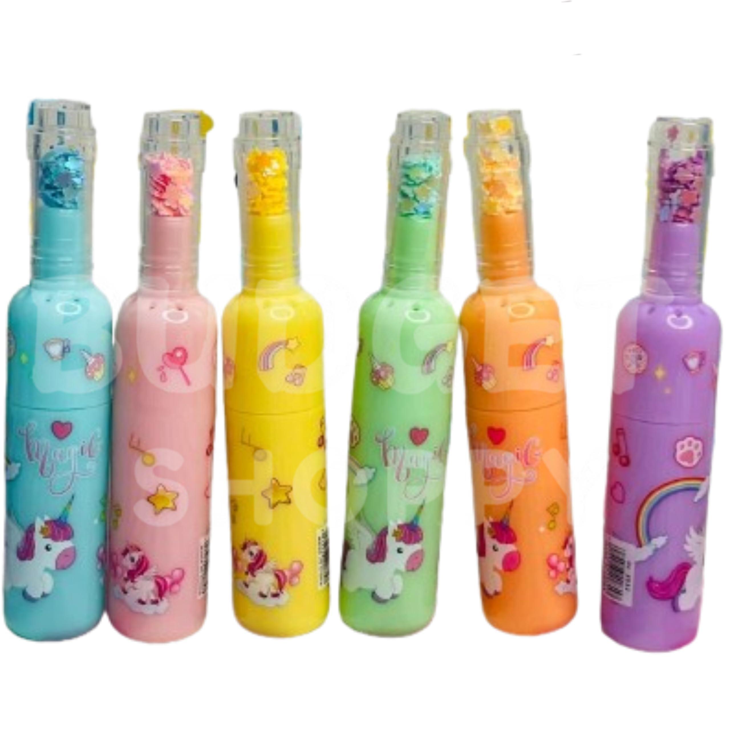 Bottle Highlighter Pens | One Pack - 6 Pcs | Girl's Theme Pack - Image 6