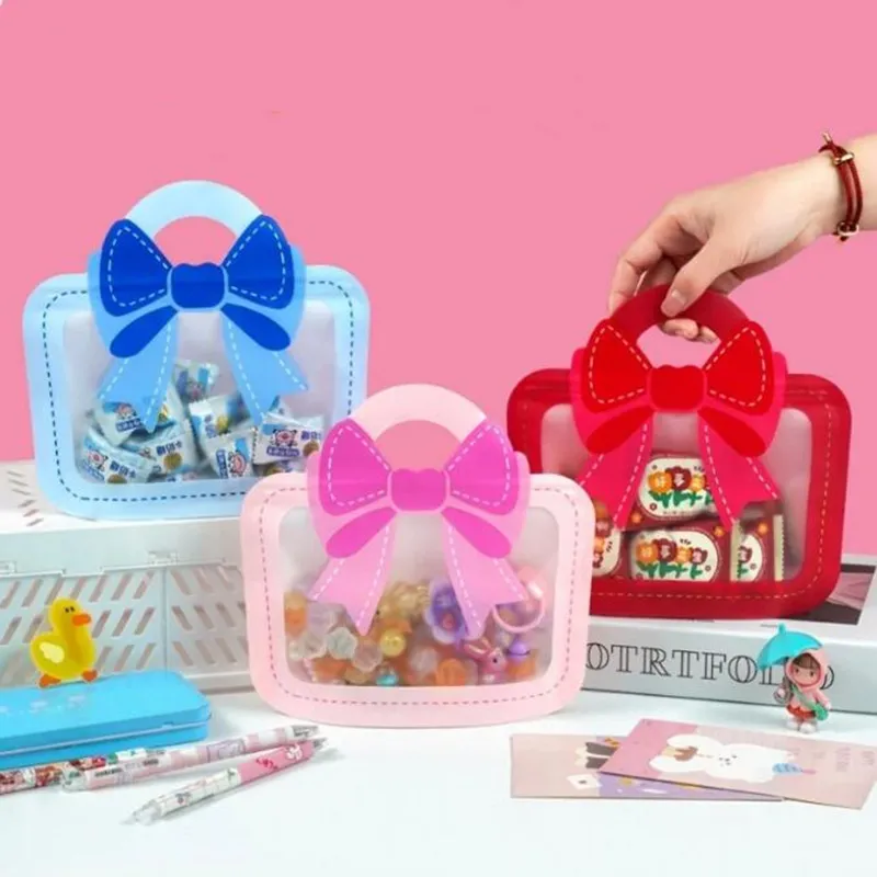 Bow Gift Bags | Mixed Colours - 25 Pcs - Image 2