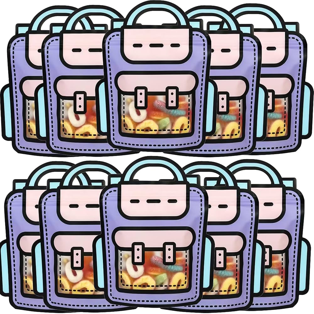 Blue & Beige Colour Gift Bags | Big Size - 25 Pcs