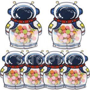 Astronaut Cartoon Zip Lock Pouches - 25 Pcs
