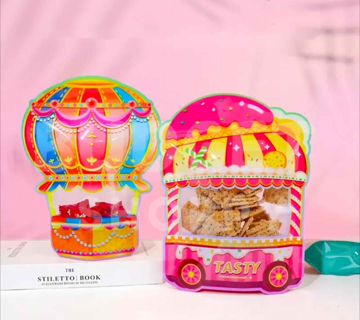 Carnival Zip Lock Cartoon Pouch | Random Design - 1 Pc - Image 3