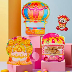 Carnival theme Bag | Zip Lock Pouches | Pack of 25 Pcs