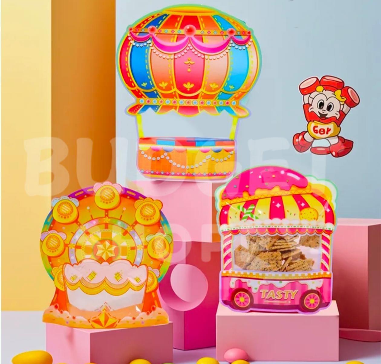 Carnival Zip Lock Cartoon Pouch | Random Design - 1 Pc