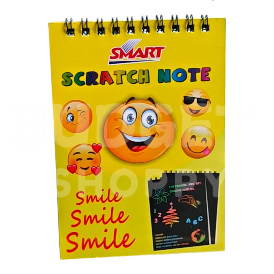 Smiley Scratch Note Pad - 1