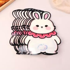 Bunny Cartoon Zip Lock Pouches - 25 Pcs