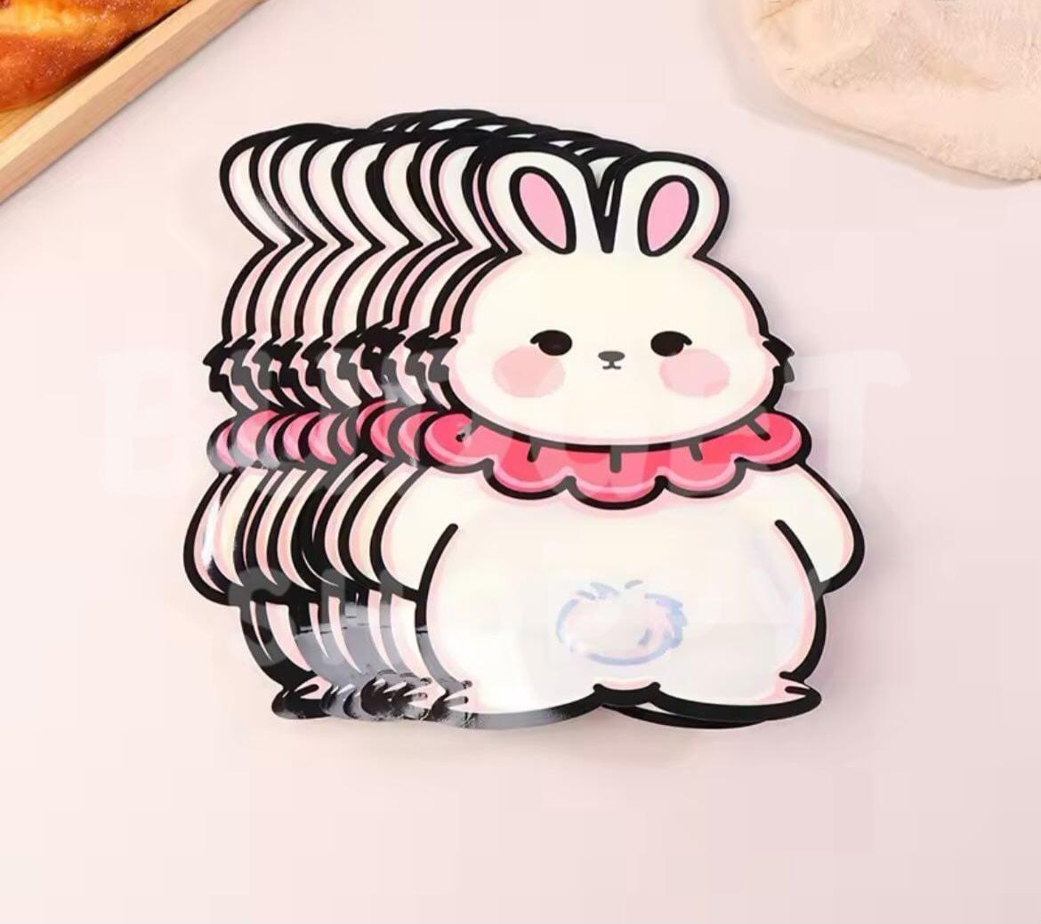 Bunny Bag | Cartoon Zip Lock Pouches | Small Size | Pack of 25 Pcs
