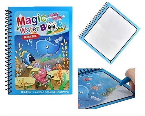 Magic Water Colour Book - 1 Book + 1 Pen - Image 2