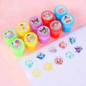 Kids Stamp (10 Pcs) | Kuromi Design Stamp | 1 Pack